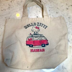 Canvas Hello Kitty Tote